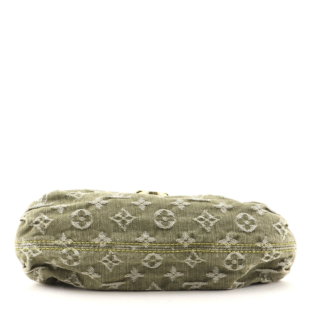 Pleaty Handbag Denim Mini