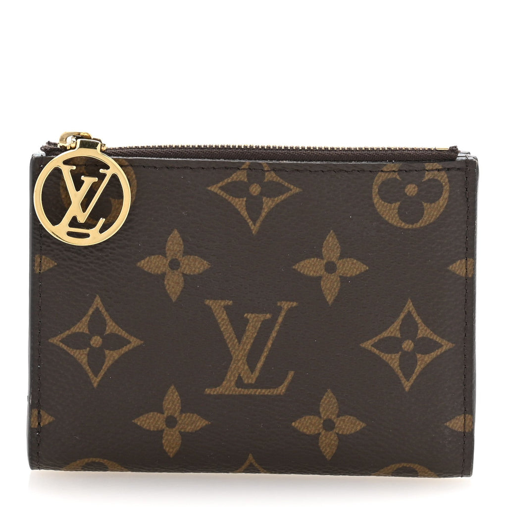 Monogram Lisa Wallet Olympe Blue