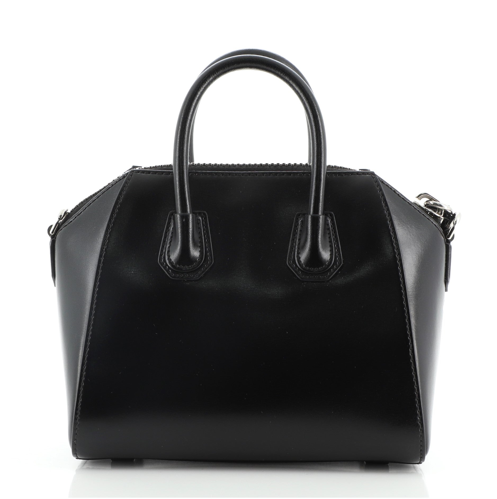 Antigona Bag Glazed Leather Mini