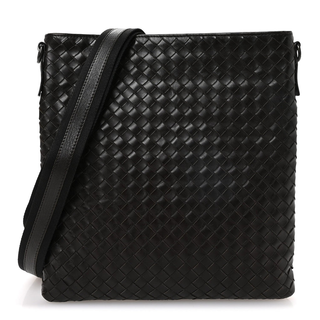 Nappa Intrecciato VN Crossbody Messenger Bag Fondant