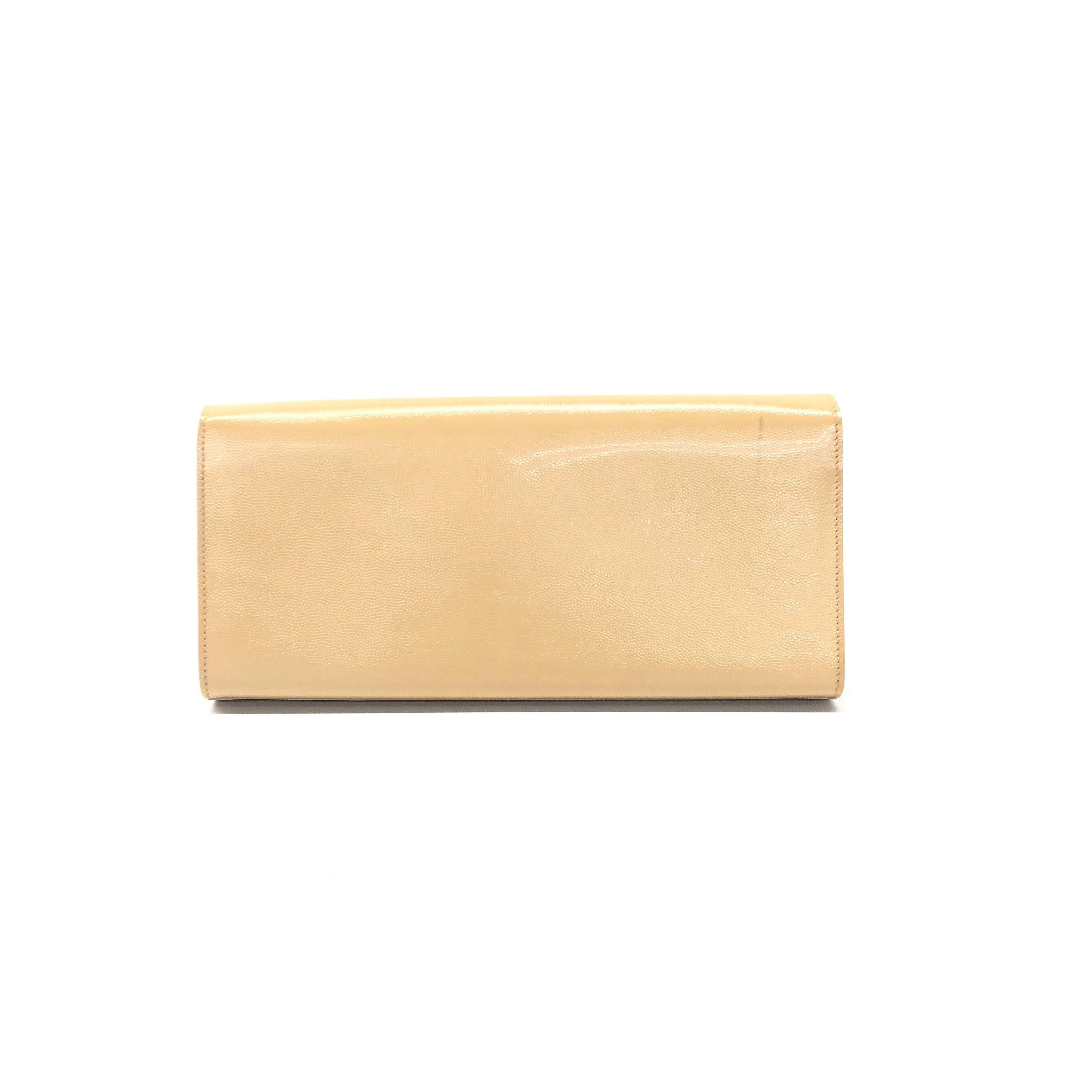 Saint Laurent Patent Leather Clutch