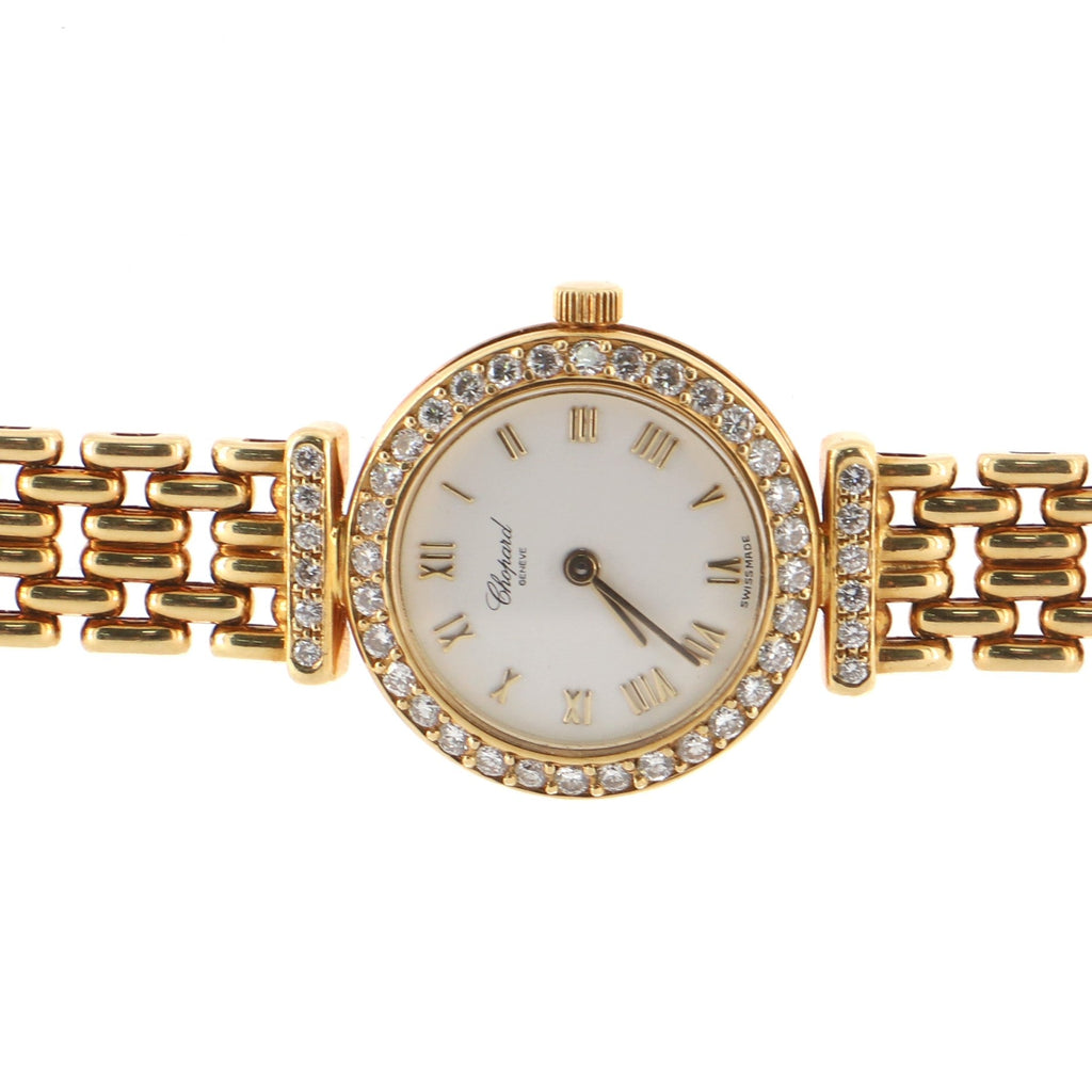 Classique Quartz Watch Yellow Gold with Diamond Bezel 20