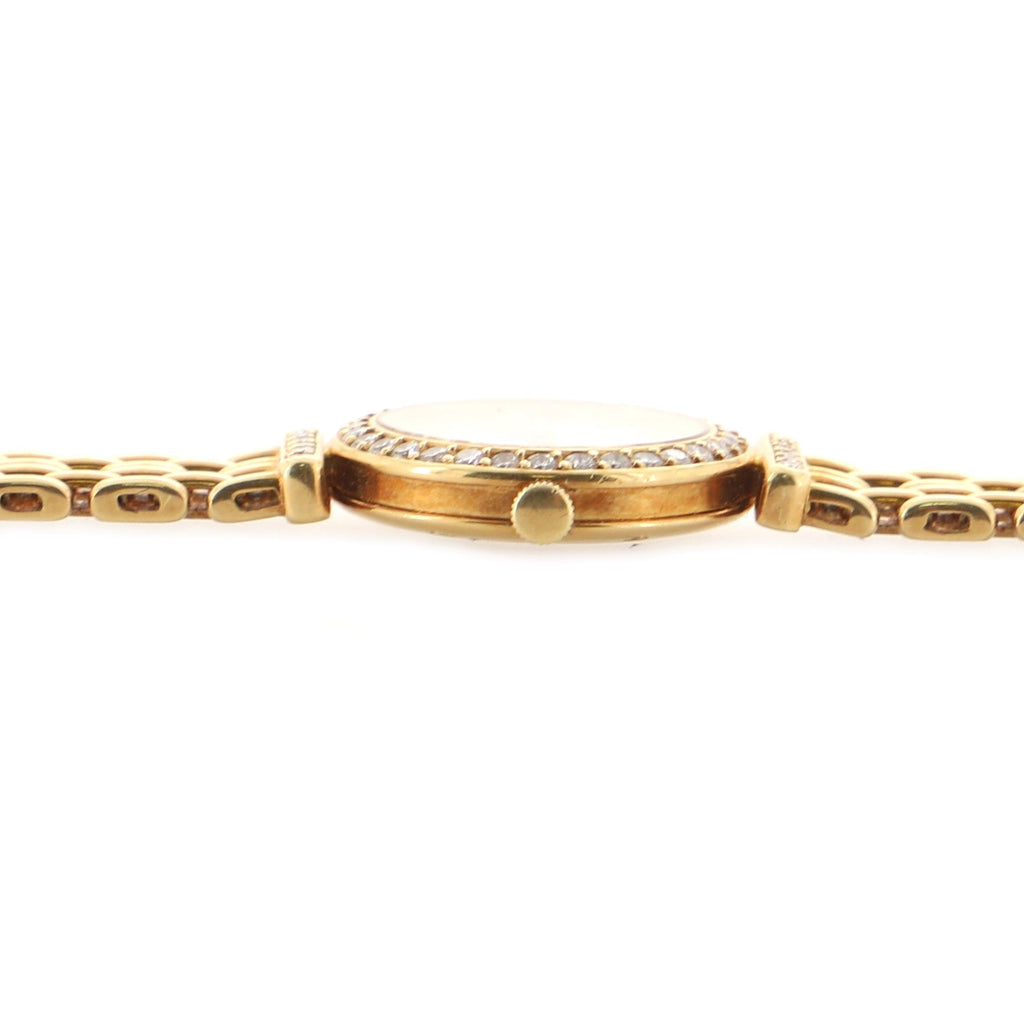 Classique Quartz Watch Yellow Gold with Diamond Bezel 20