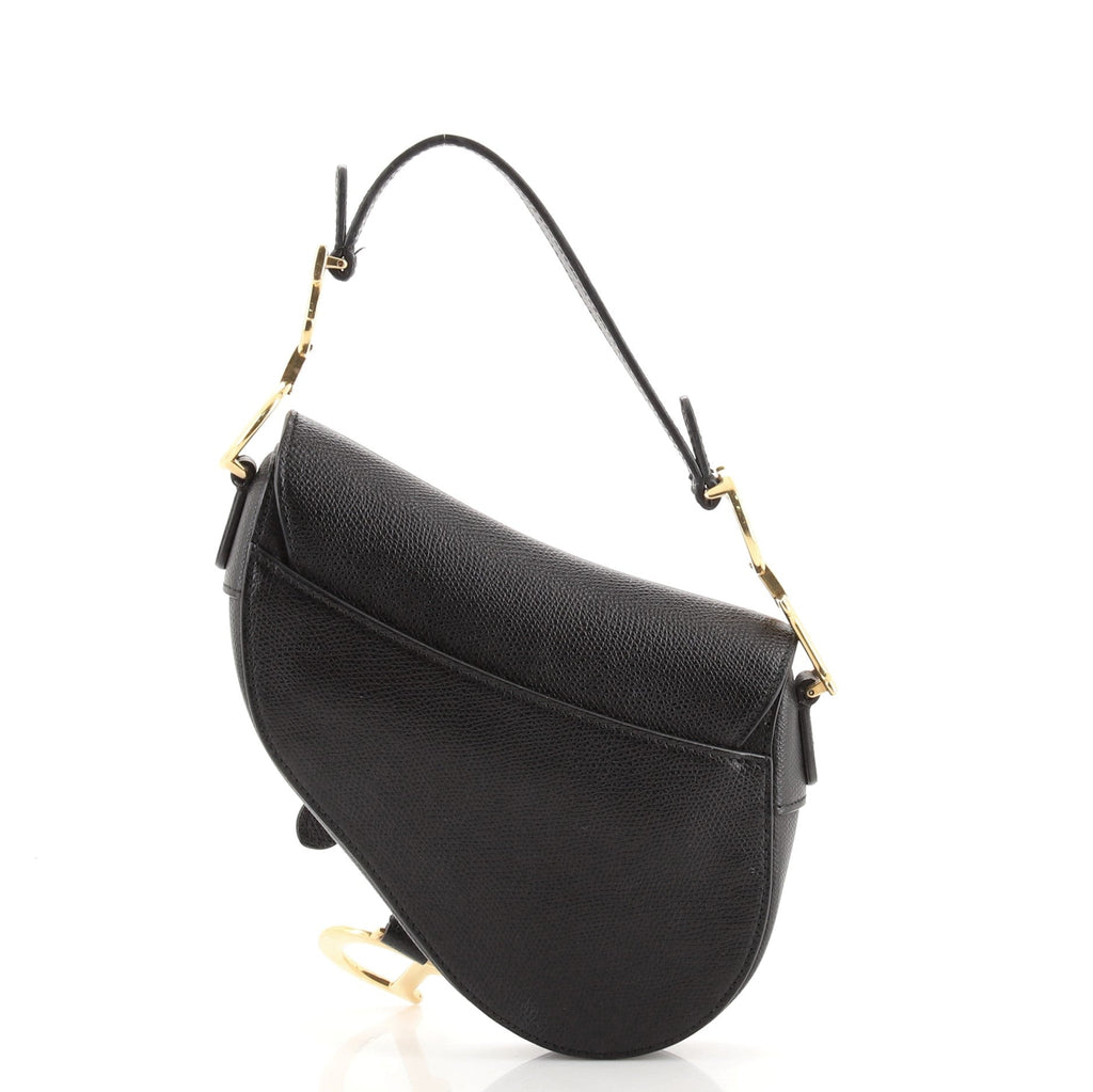 Saddle Handbag Leather Mini