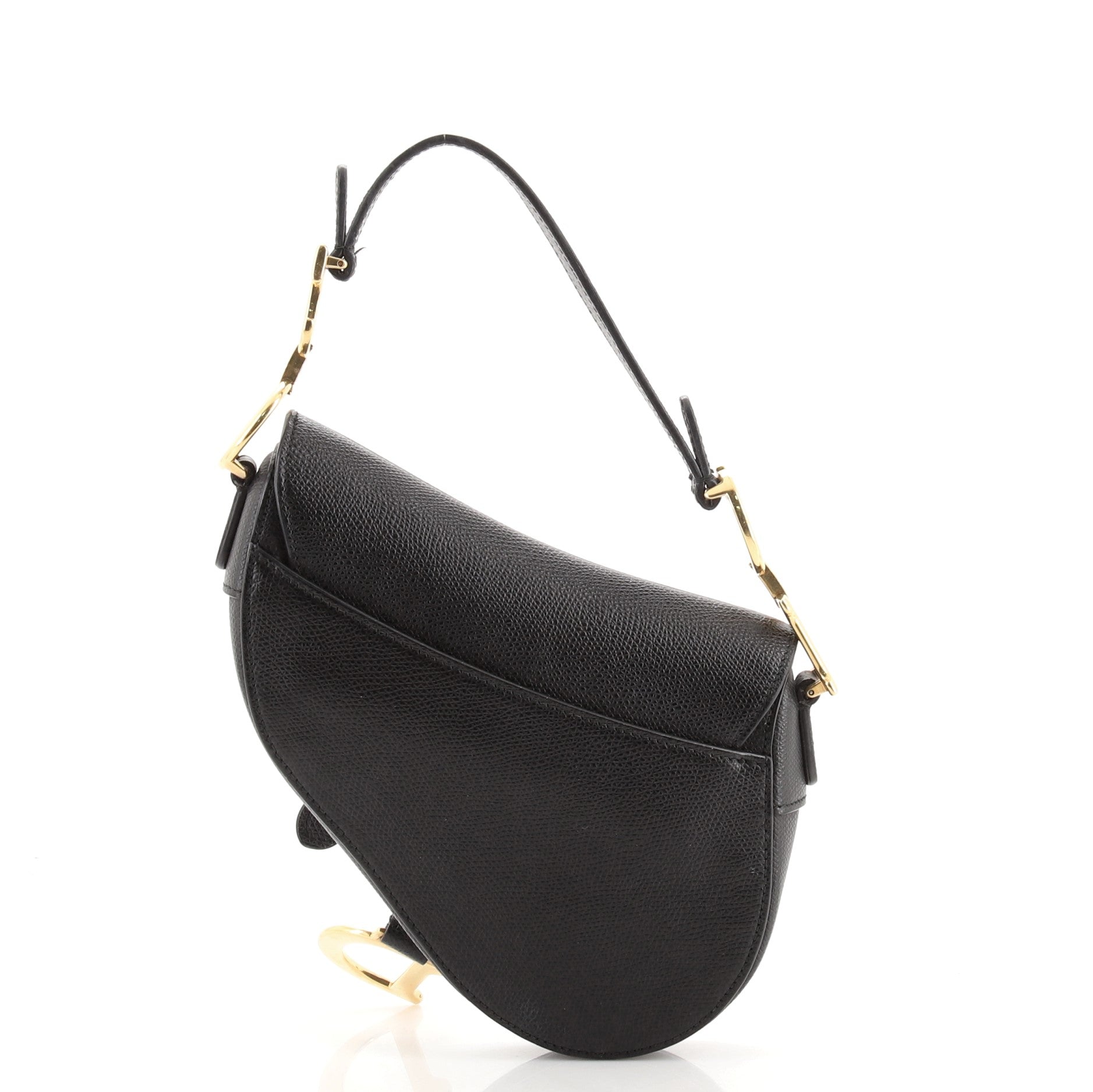 Saddle Handbag Leather Mini