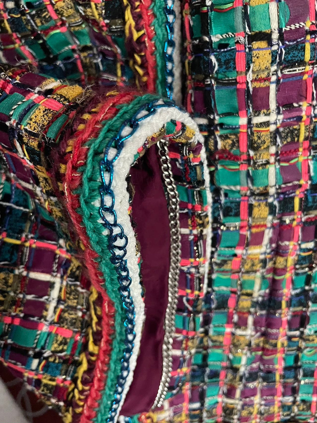 Chanel 2017 Tweed Pattern Evening Jacket  by Karl Lagerfeld