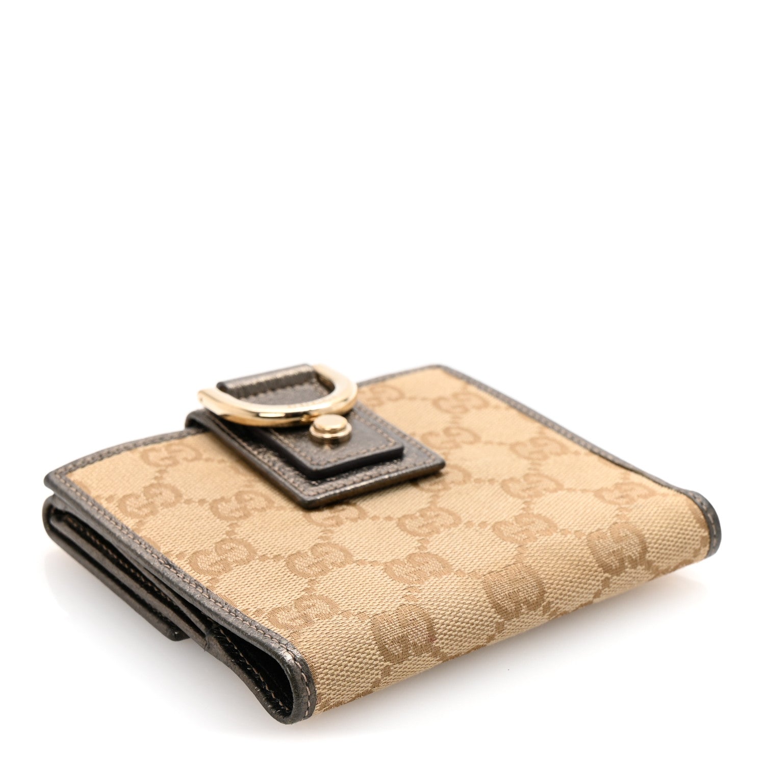 Monogram Abbey Compact Wallet Pewter