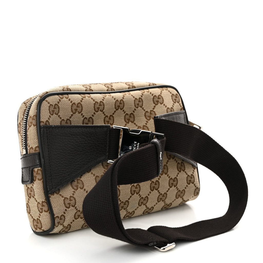 Monogram Belt Bag Dark Brown