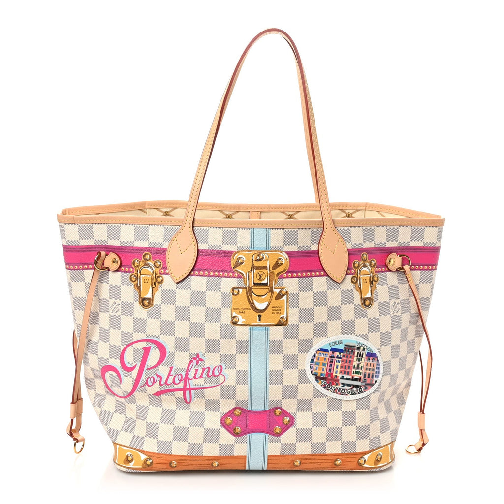 Damier Azur Summer Trunks Portofino Neo Neverfull MM