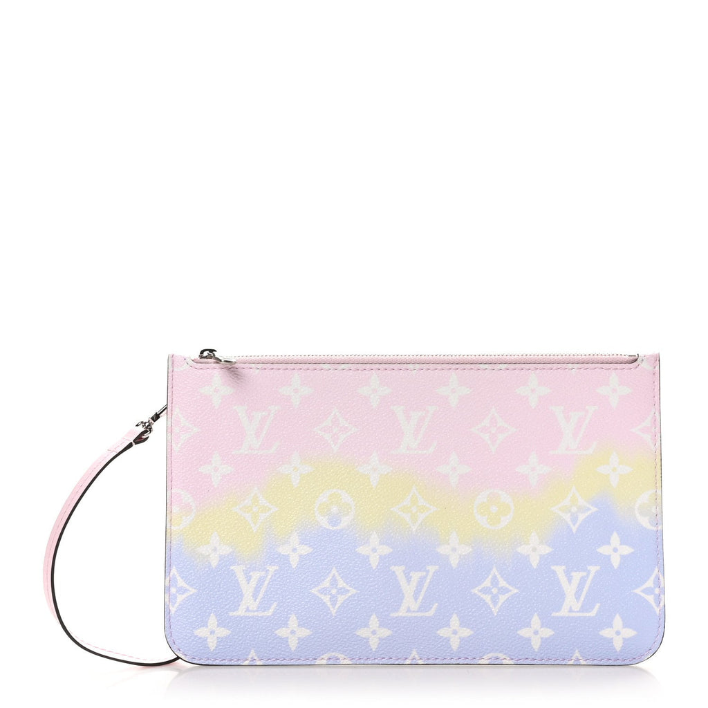 Monogram Escale Neverfull MM GM Pochette Pastel