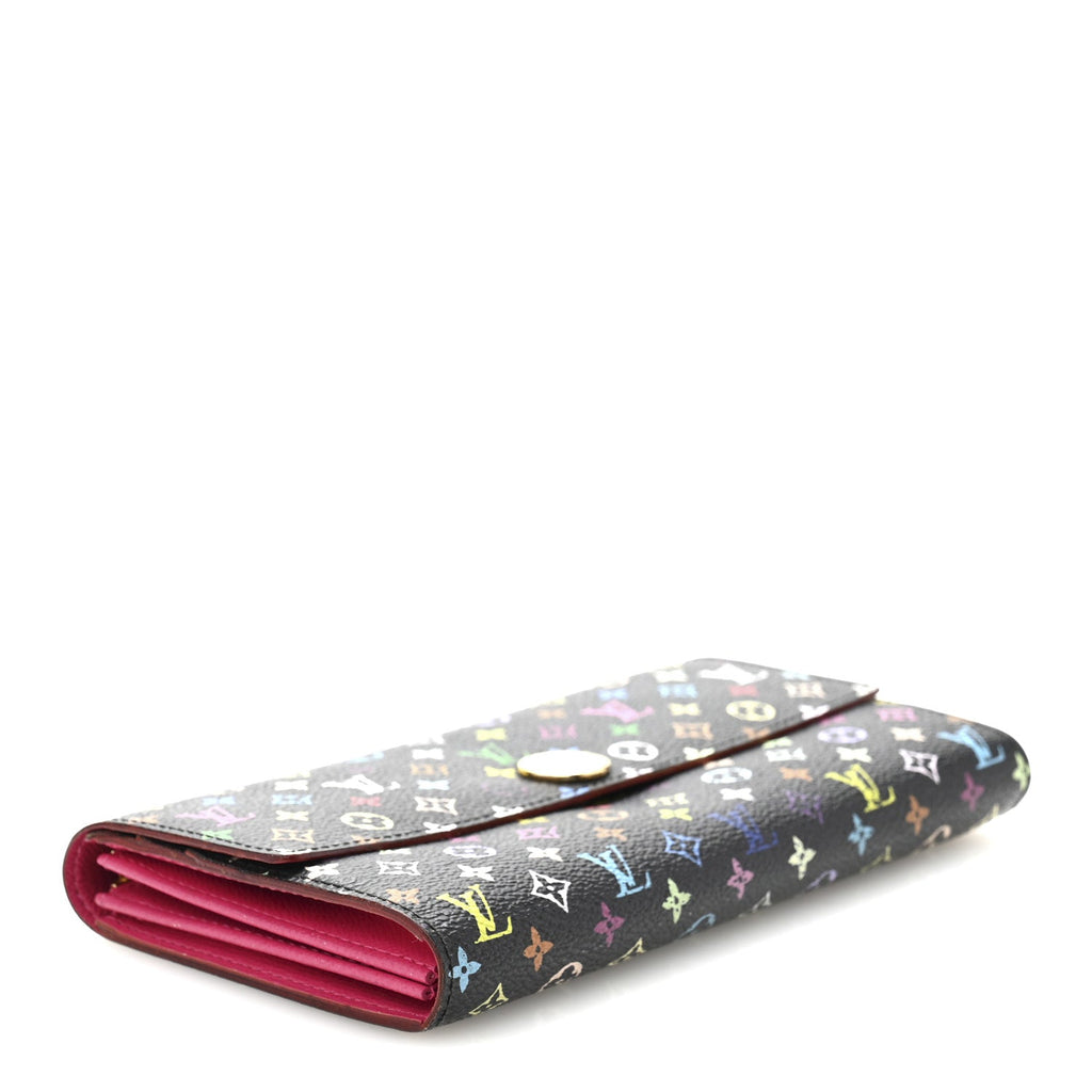 Monogram Multicolor Sarah Wallet Black Grenade