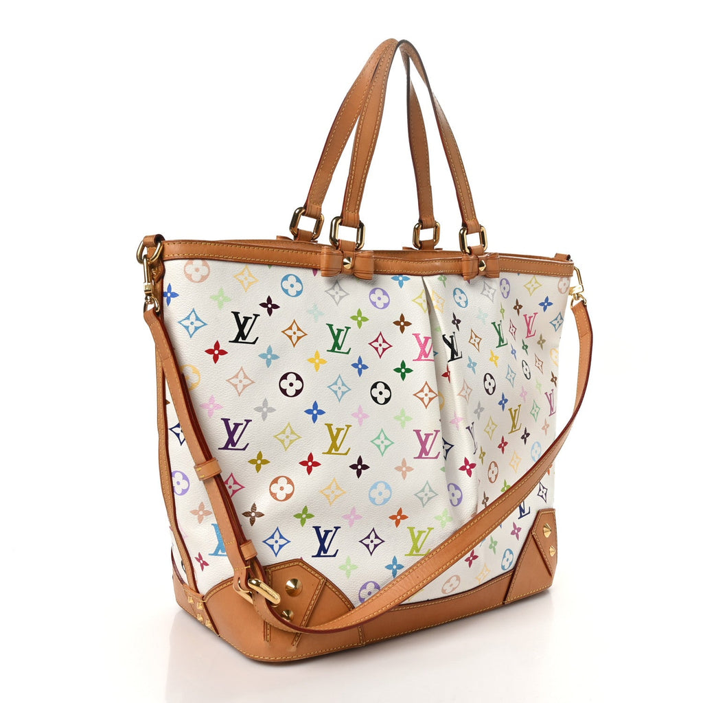 Monogram Multicolor Sharleen GM White