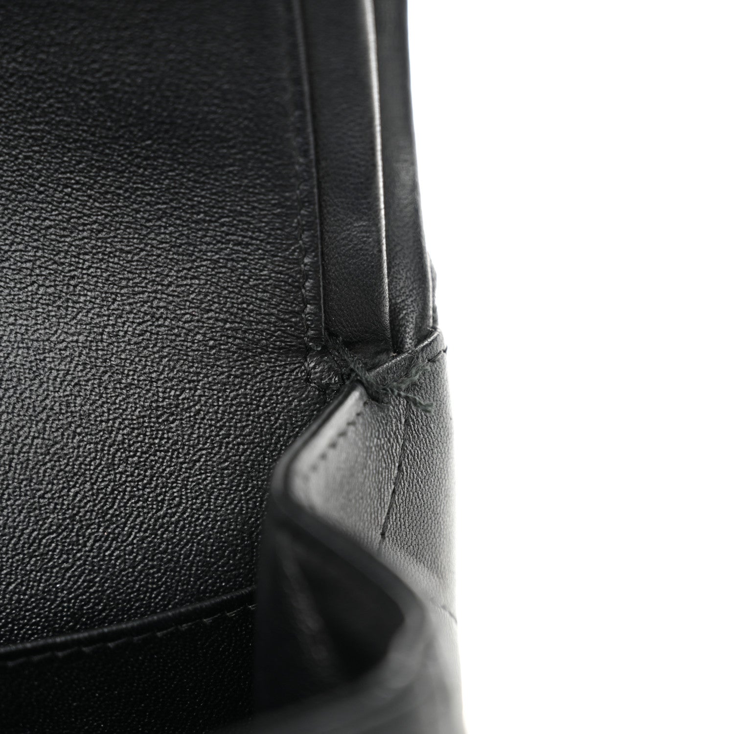 Lambskin Quilted Jumbo Double Flap So Black