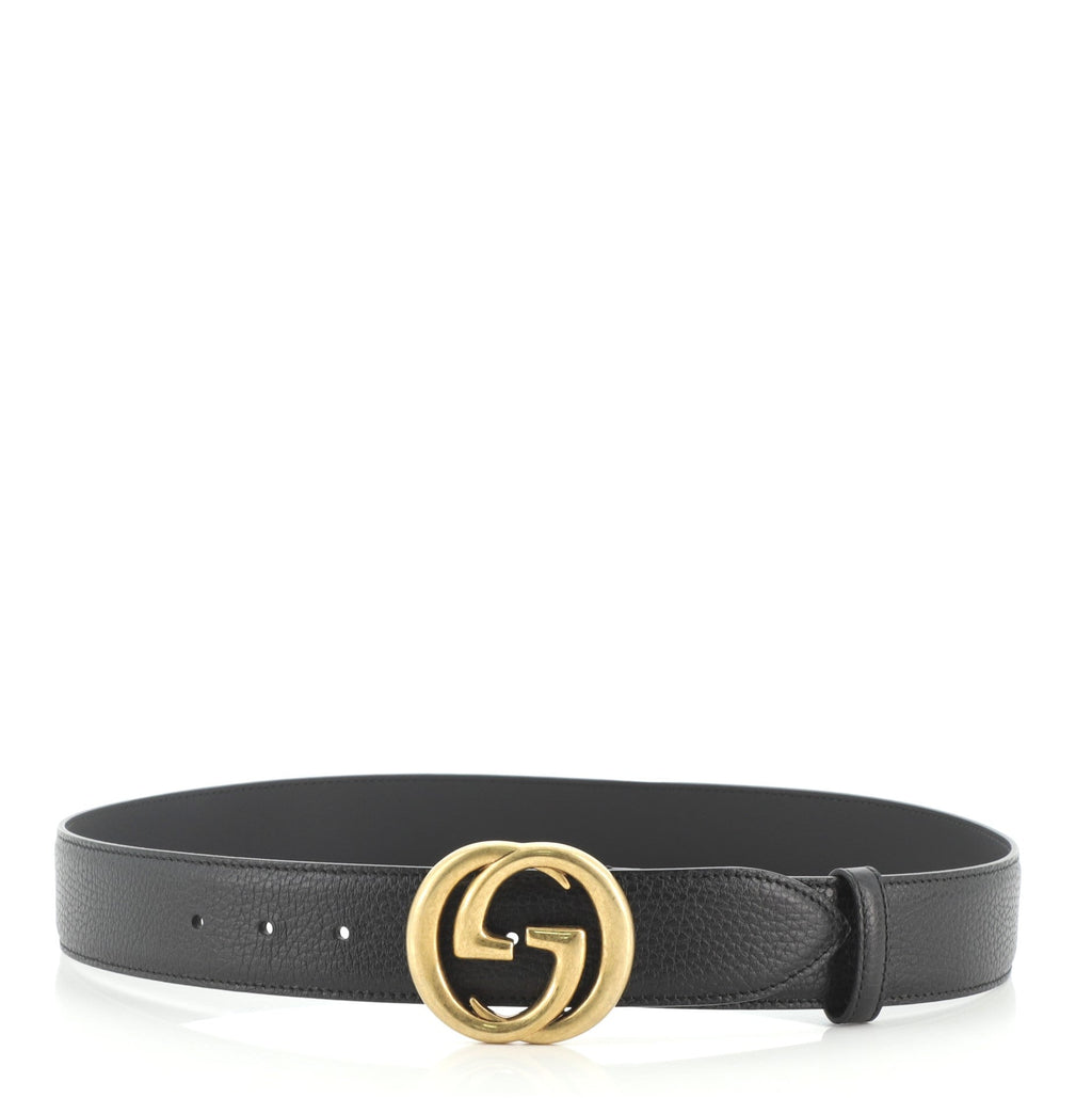 Interlocking G Bet NM Leather Wide 85