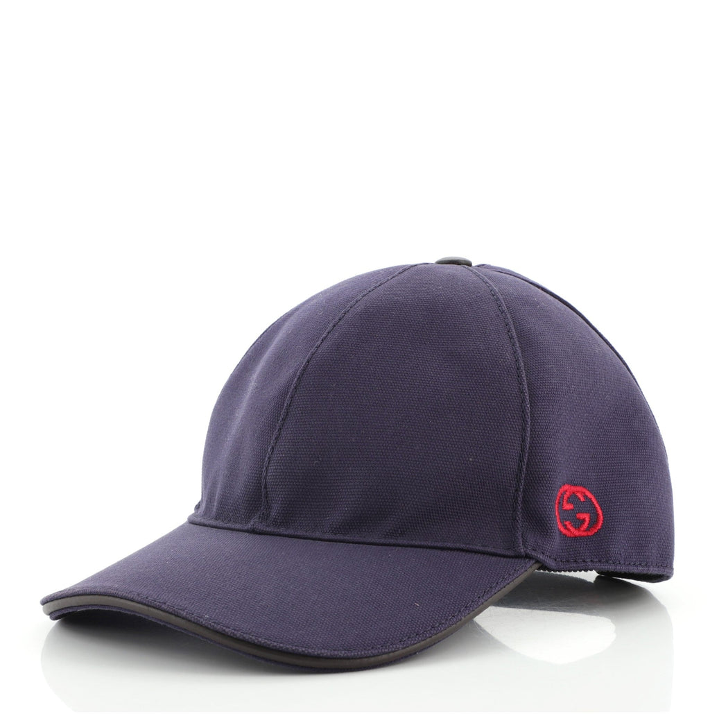 Interlocking GG Baseball Cap Canvas Medium
