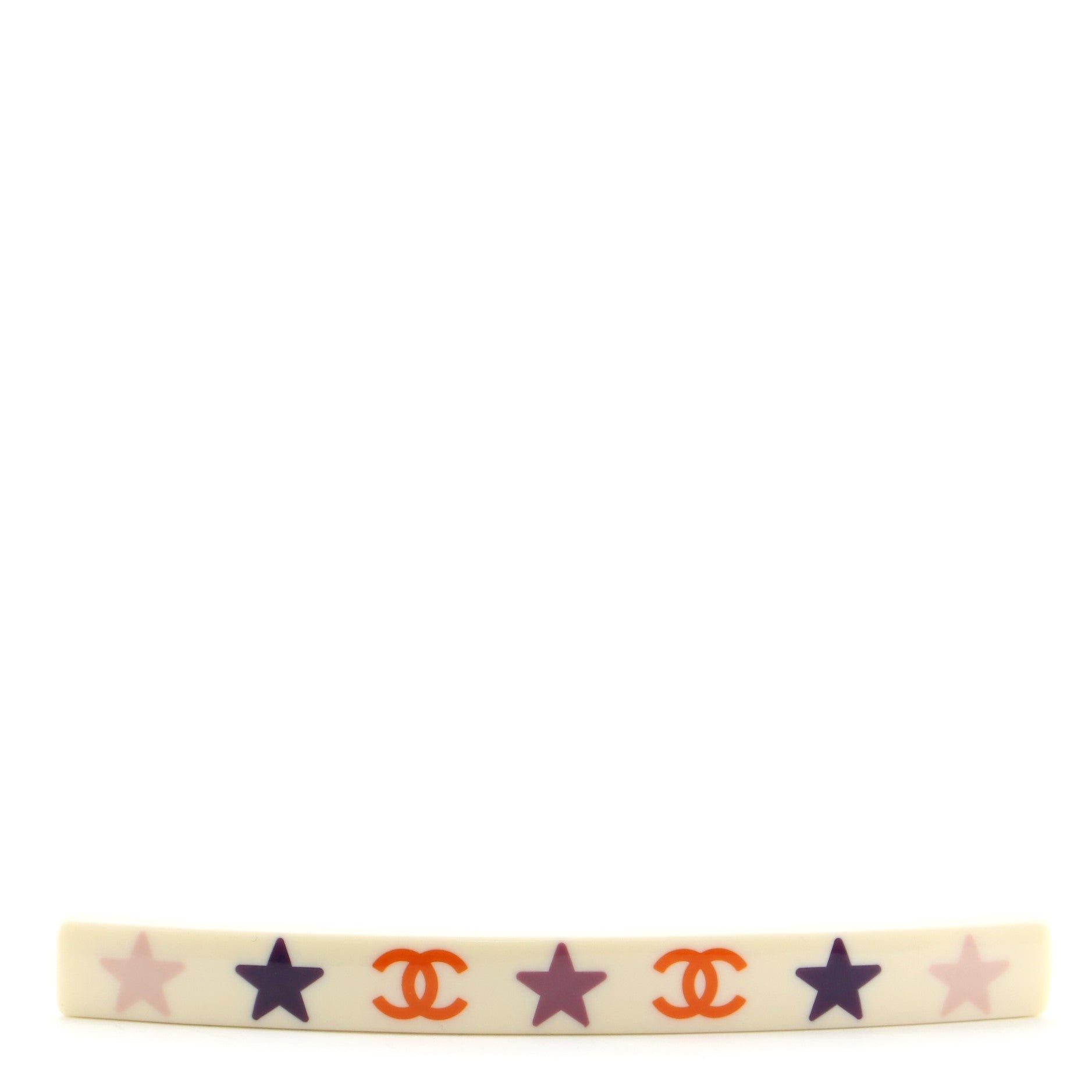 CC Star Hair Barrette Resin Thin XS