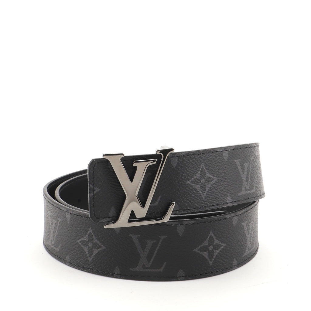 LV Initiales Reversible Belt Monogram Eclipse Wide 85
