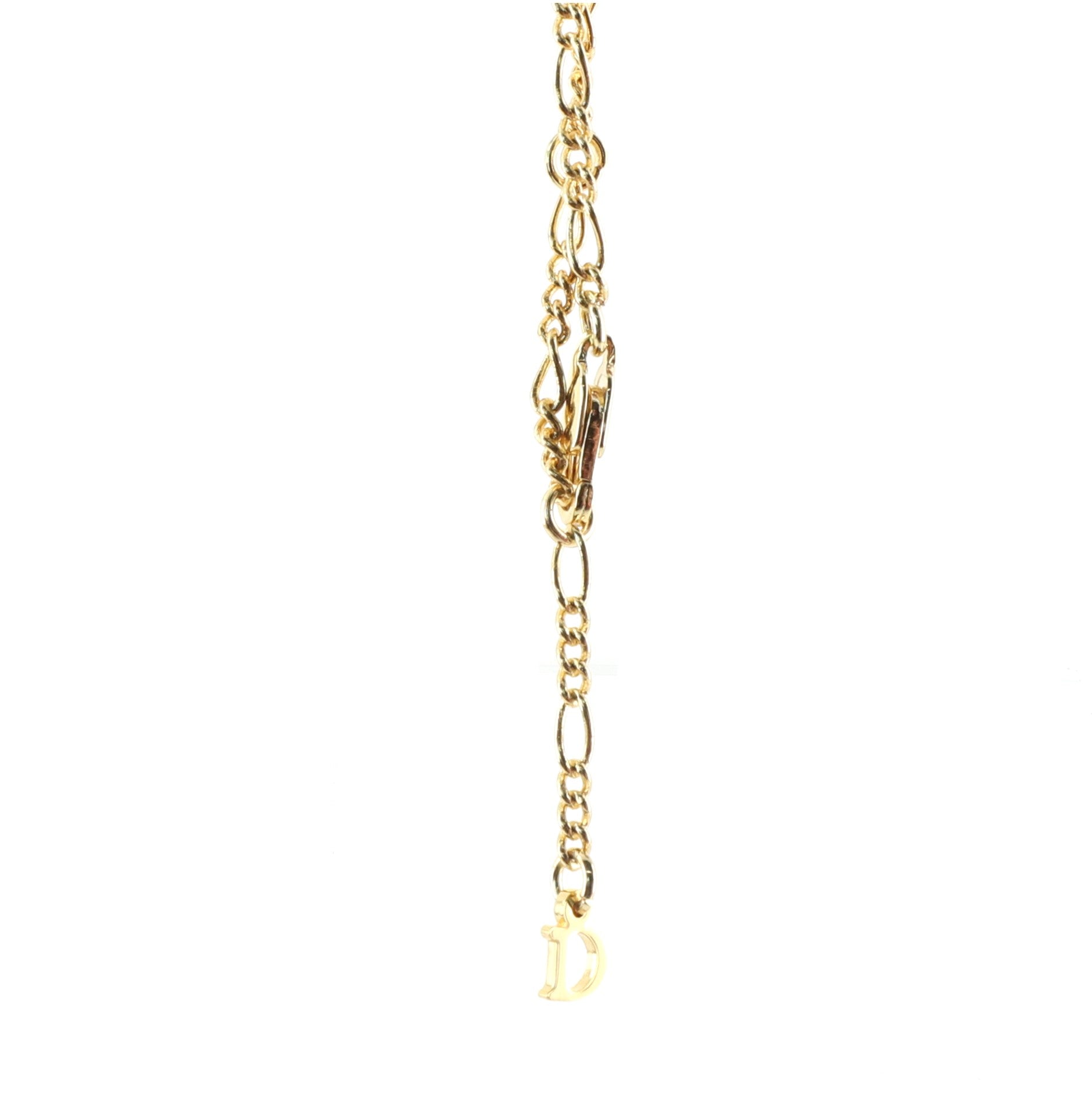 Circle Logo Pendant Necklace Metal