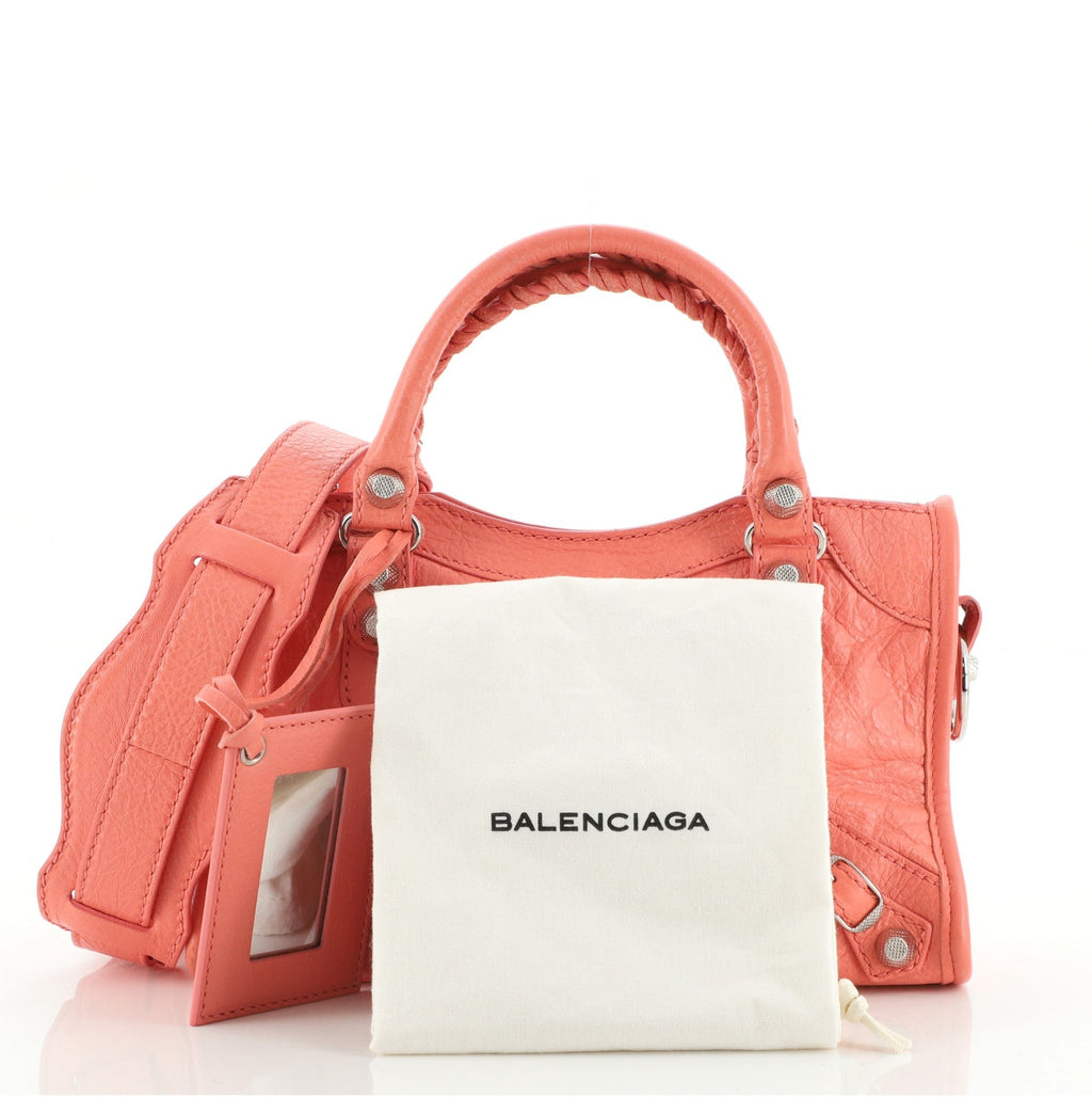 City Giant Studs Bag Leather Mini