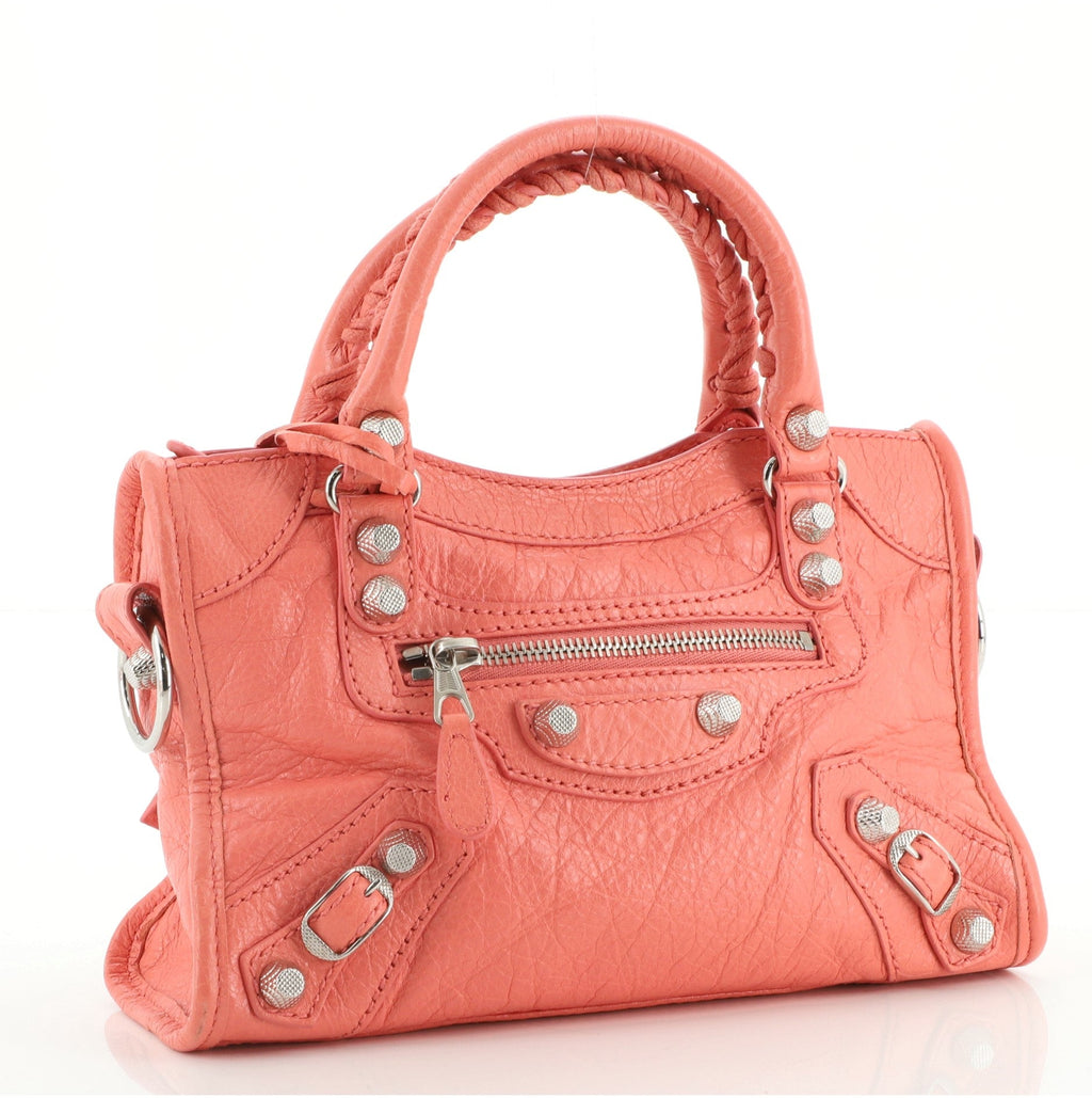 City Giant Studs Bag Leather Mini
