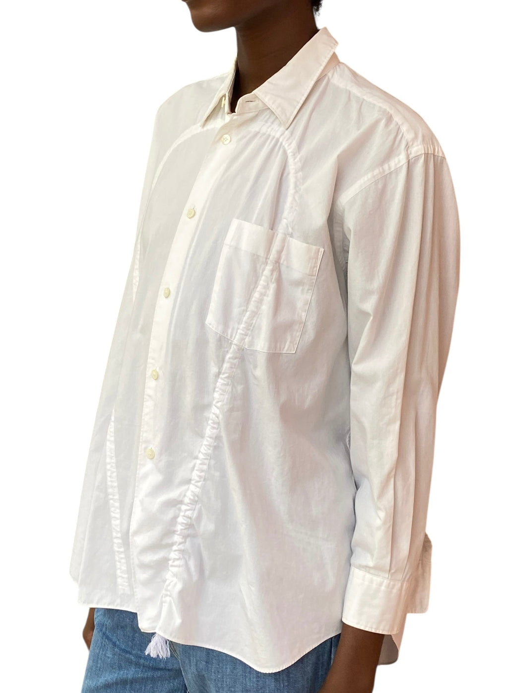 Comme Des Garcons 2001 Drawstring Shirt - M