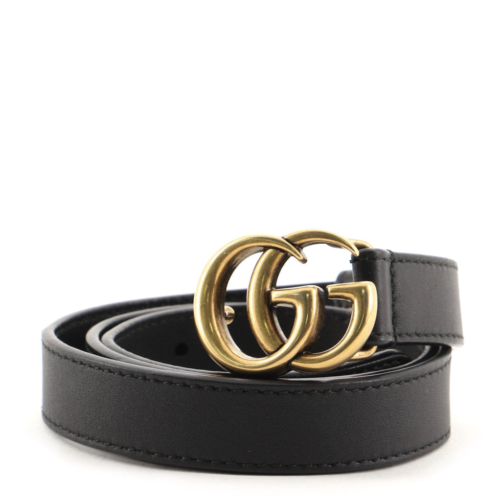 GG Marmont Belt Leather Thin 65
