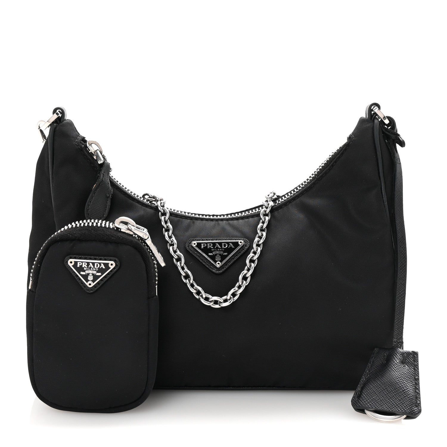Nylon Re-Edition 2005 Shoulder Bag Black