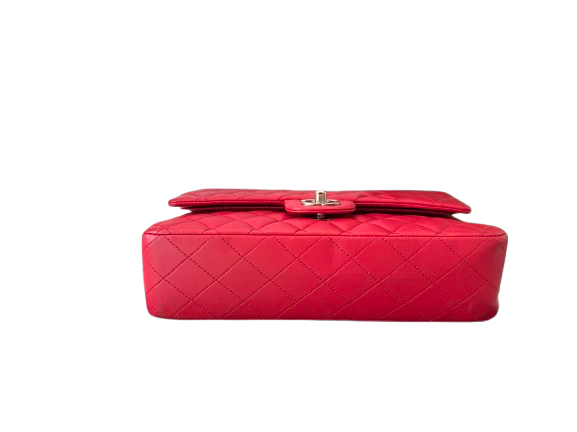 Chanel Timeless Red Medium Lambskin Flap Bag
