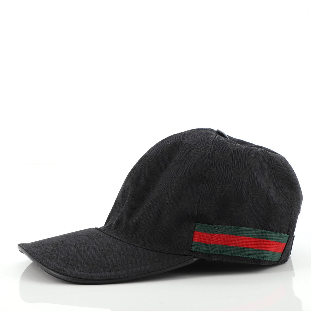 Web Baseball Cap GG Canvas Large