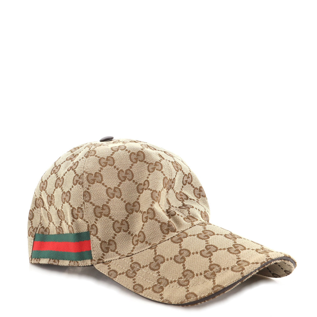 Web Baseball Cap GG Canvas Medium