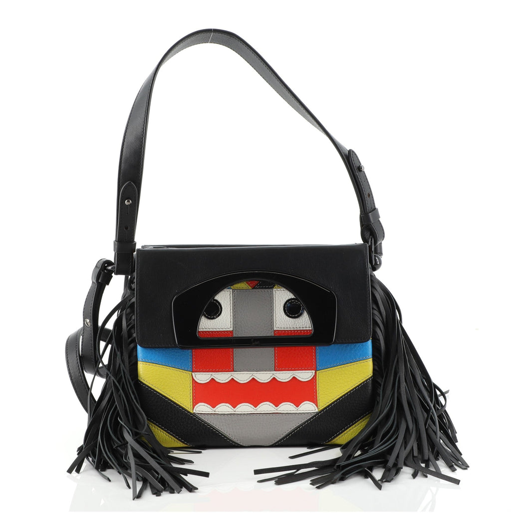 Passage Convertible Messenger Bag Limited Edition Tribalou Leather Mini