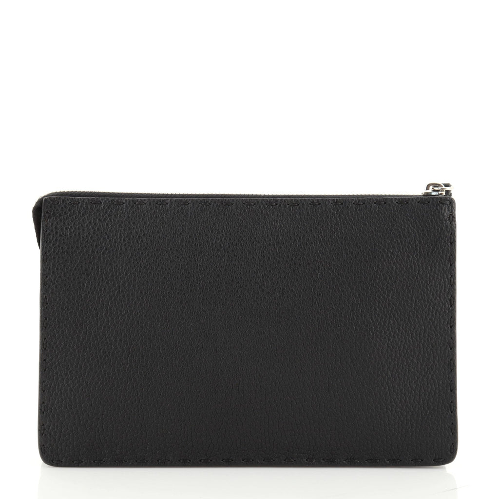 Monster Handle Clutch Leather Small