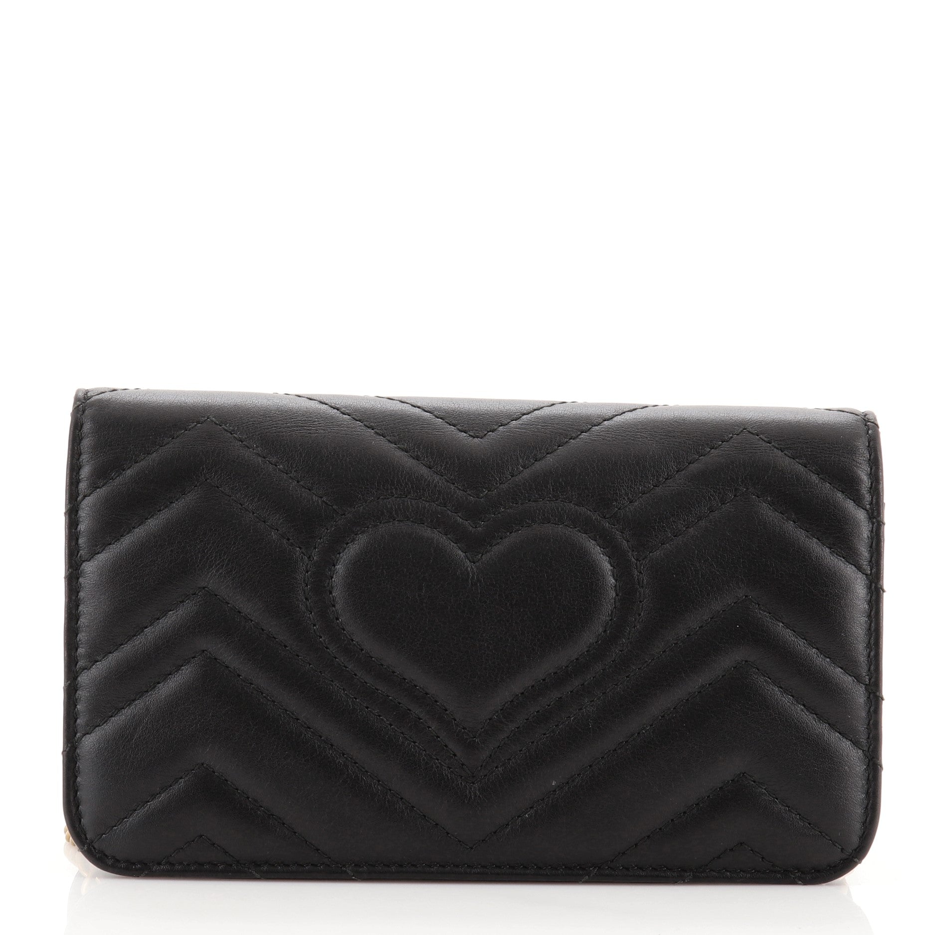 GG Marmont Chain Flap Bag Matelasse Leather Mini