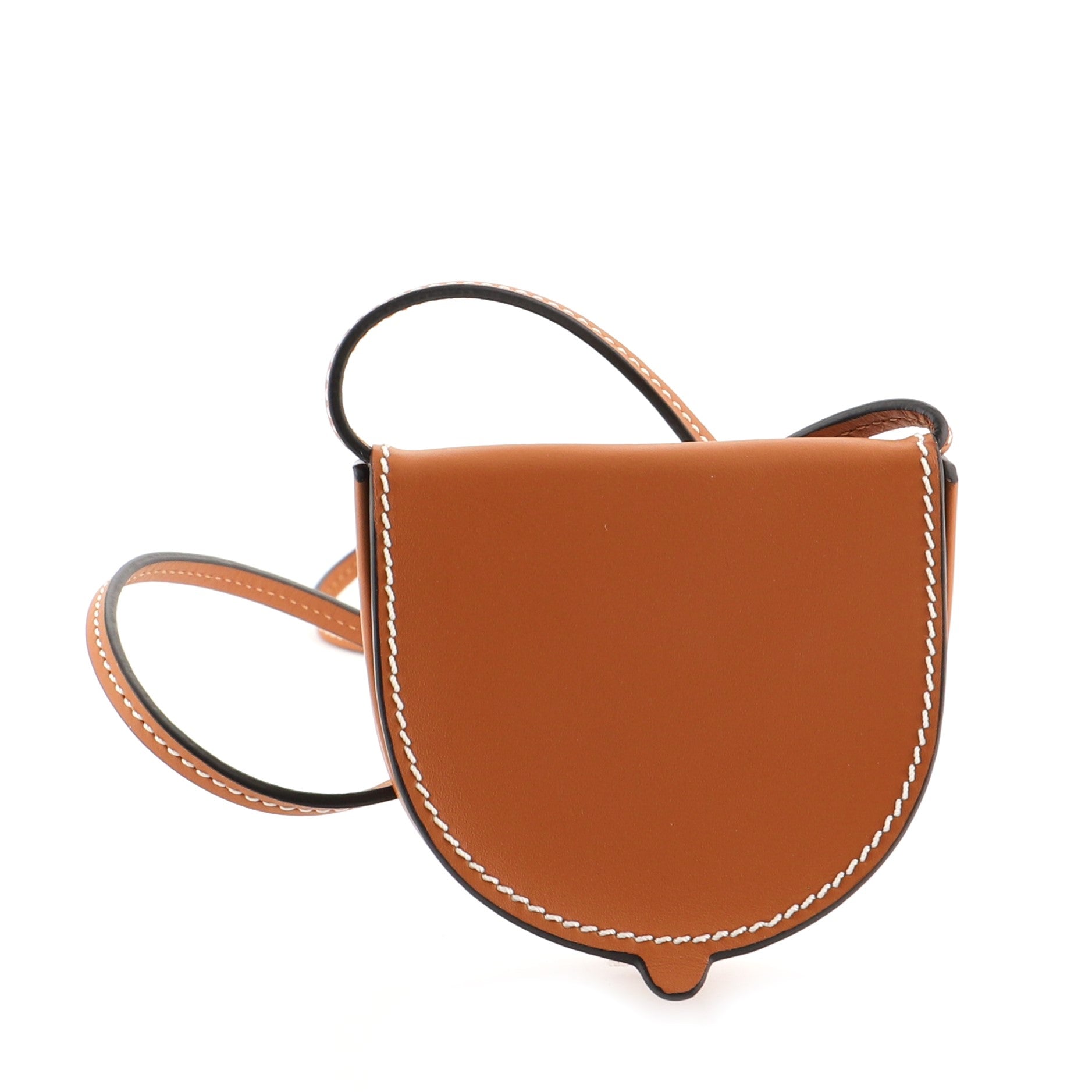 Heel Crossbody Bag Leather Mini