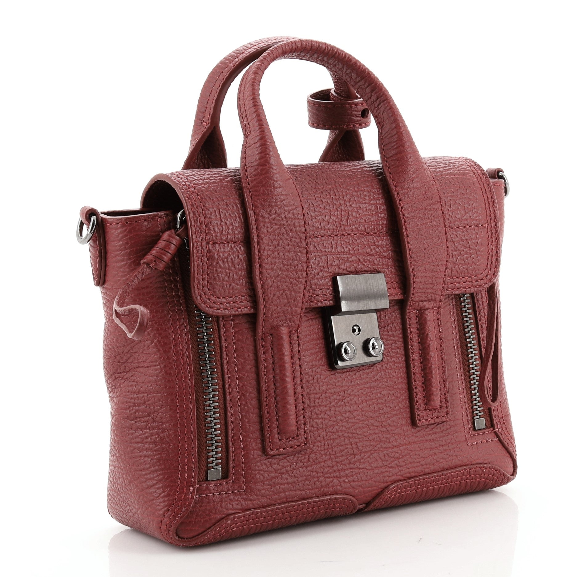 Pashli Satchel Leather Mini