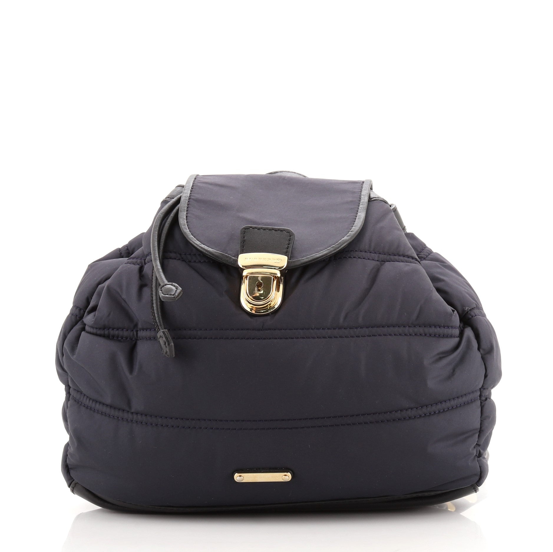 Pushlock Backpack Quilted Nylon Mini