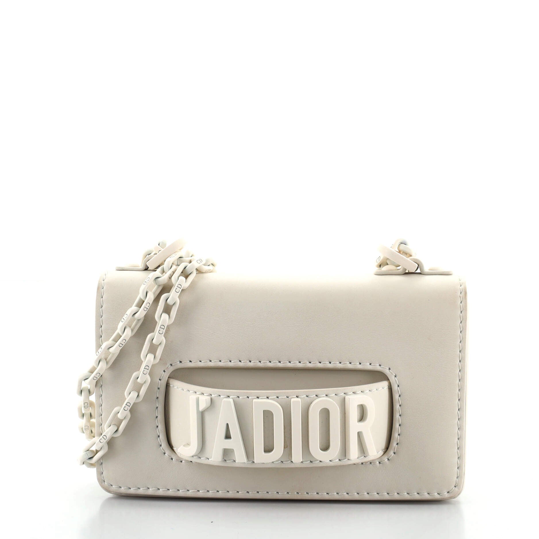 Ultra Matte J'Adior Flap Bag Matte Calfskin Mini
