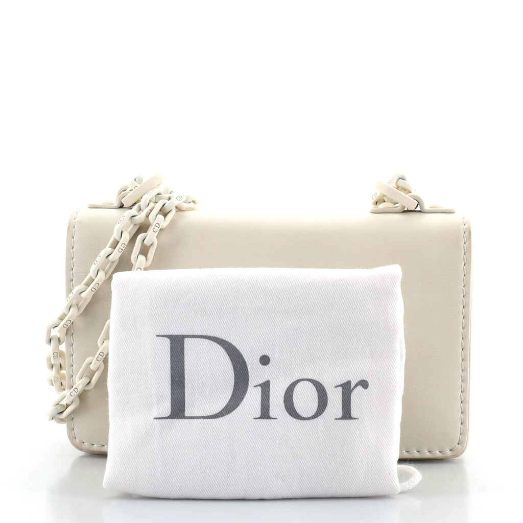 Ultra Matte J'Adior Flap Bag Matte Calfskin Mini
