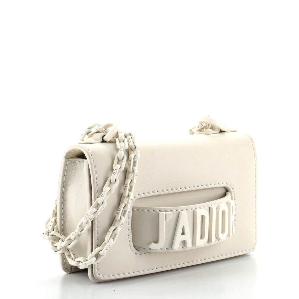 Ultra Matte J'Adior Flap Bag Matte Calfskin Mini