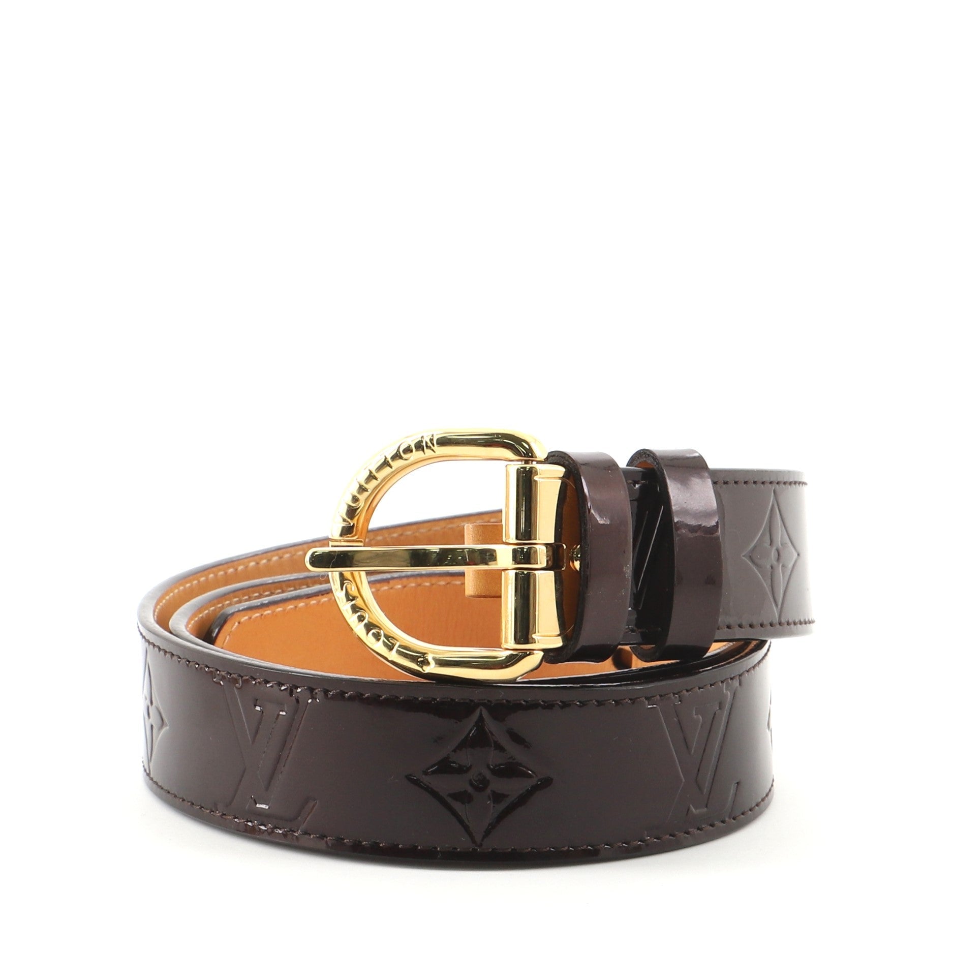 Ceinture Belt Monogram Vernis Medium 80