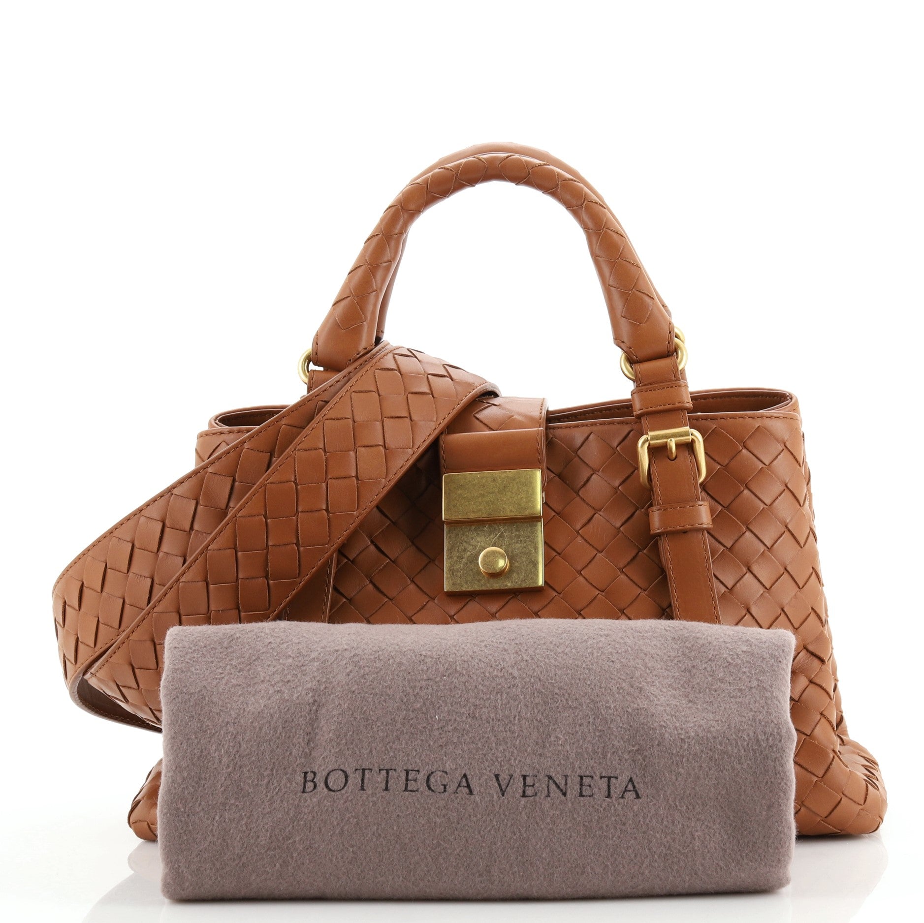 Roma Bag Intrecciato Nappa Mini