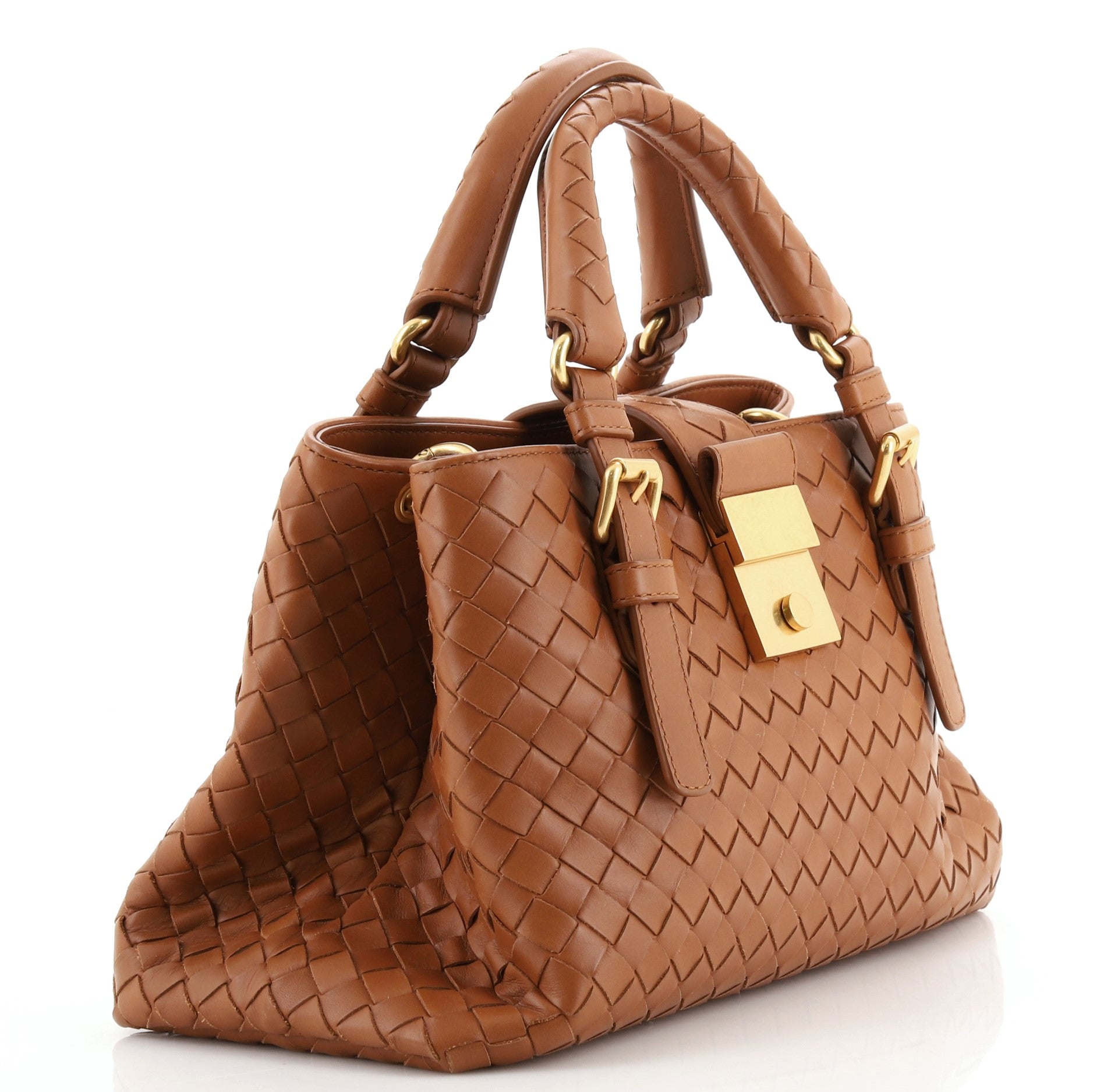 Roma Bag Intrecciato Nappa Mini