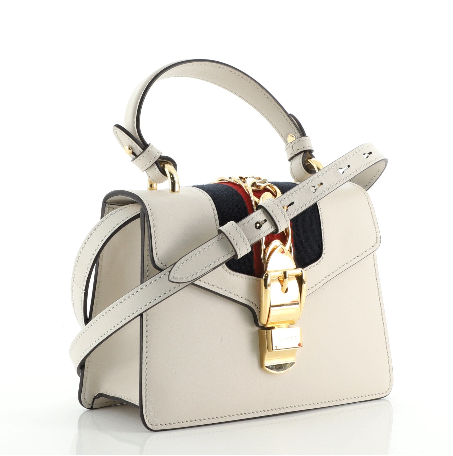 Sylvie Top Handle Bag Leather Mini