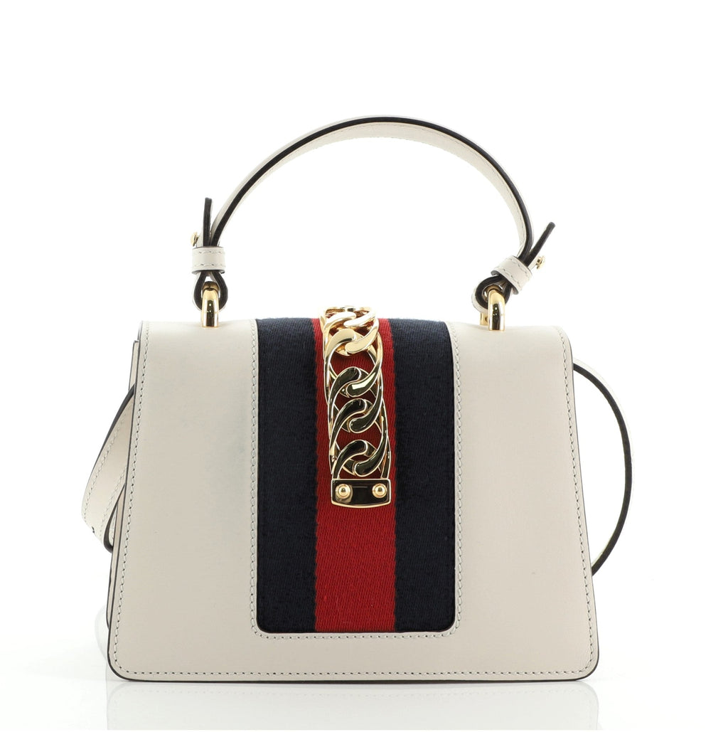 Sylvie Top Handle Bag Leather Mini