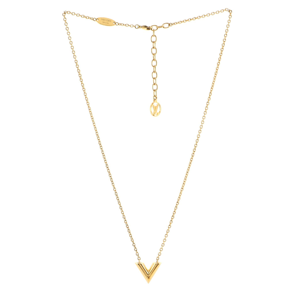Essential V Necklace Metal