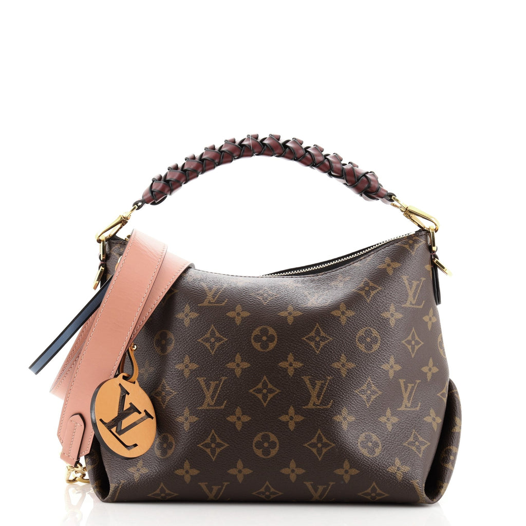 Braided Handle Beaubourg Hobo Monogram Canvas Mini
