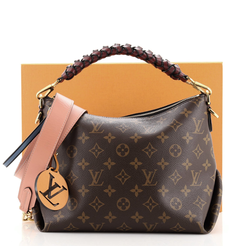 Braided Handle Beaubourg Hobo Monogram Canvas Mini