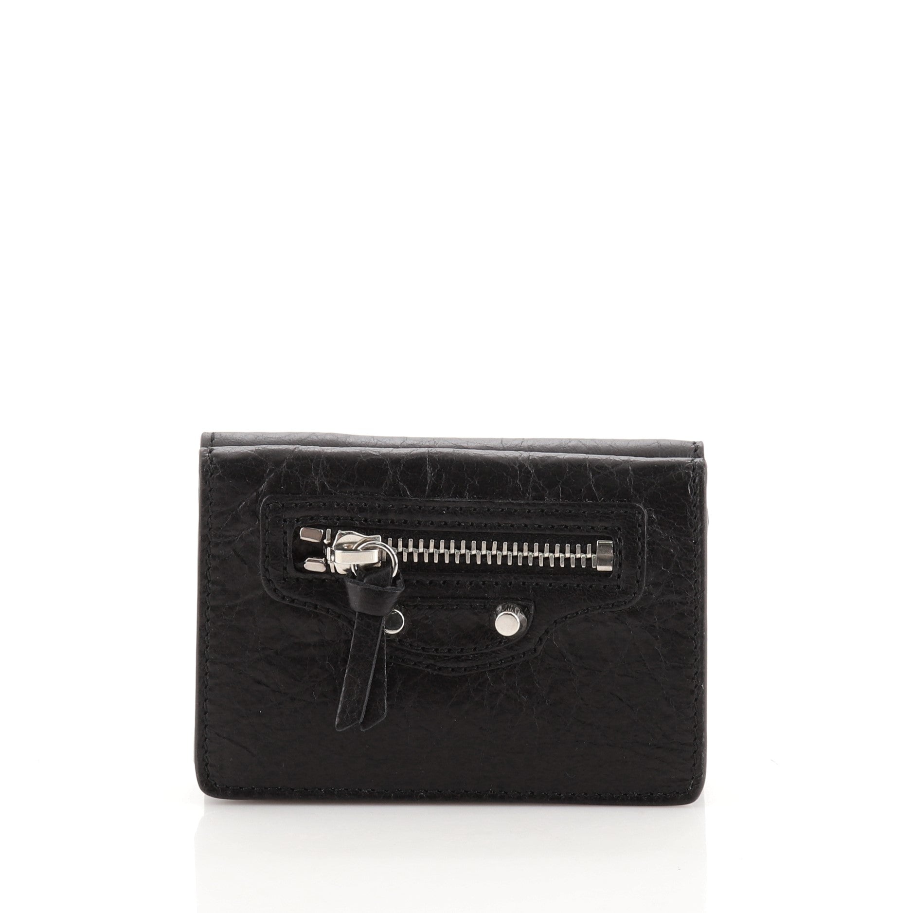 Classic Trifold Wallet Leather Mini