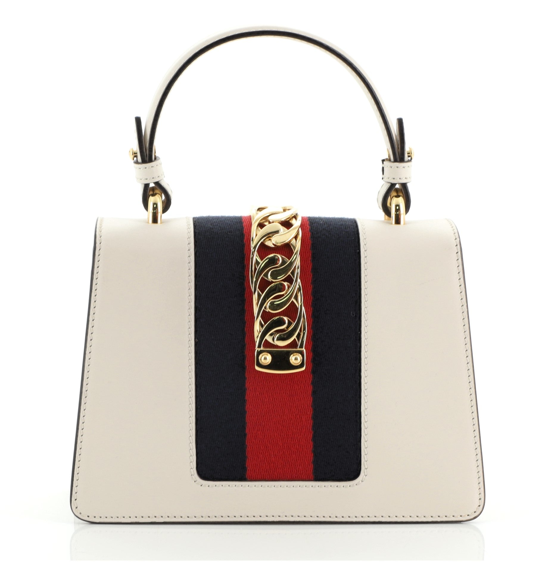 Sylvie Top Handle Bag Leather Mini