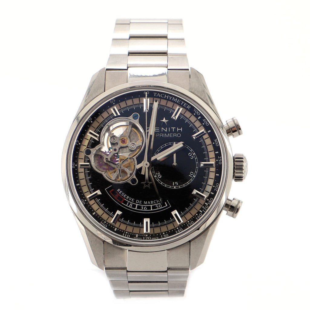 El Primero Chronomaster Open Power Reserve Automatic Watch Stainless Steel 42